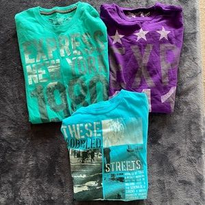 (3) Express shirts